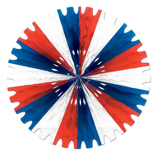 Tissue Fan – 25" by Beistle for Patriotic Tissue