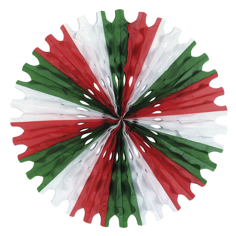 Tissue Fan – 25" by Beistle for Fiesta/Cinco de Mayo Tissue