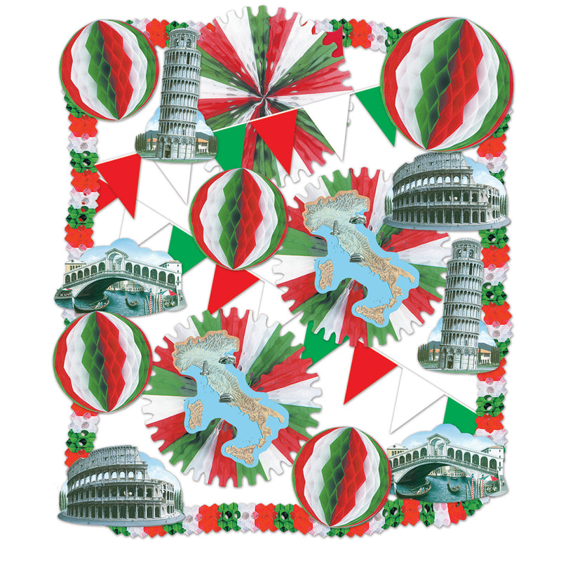Italian Decorating Kit by Beistle for Italian Everyday