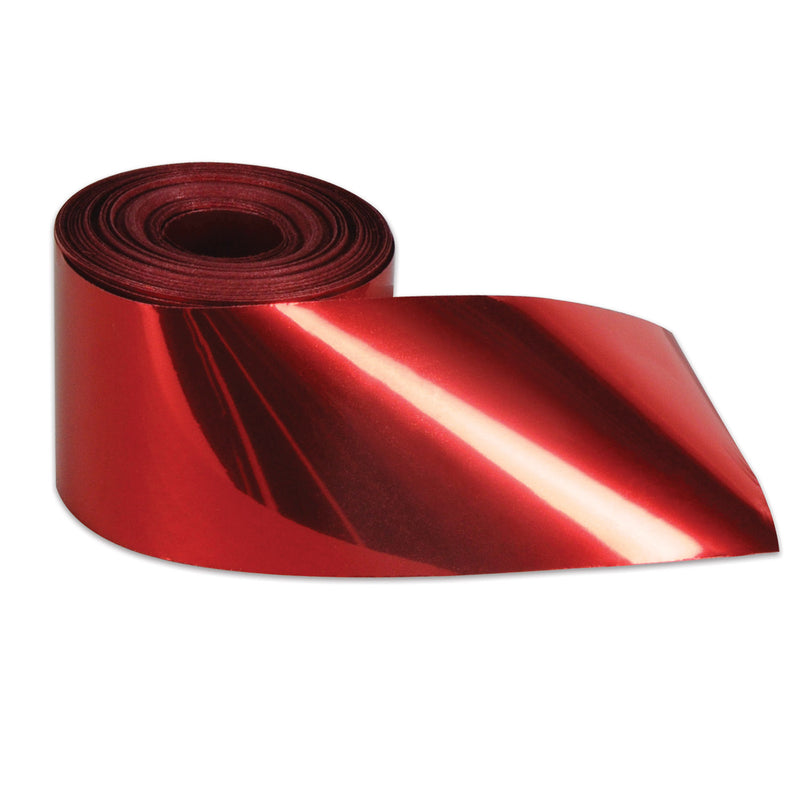 Metallic Streamer – 2" x 200' – (1/Pkg) by Beistle for General Occasion Metallic