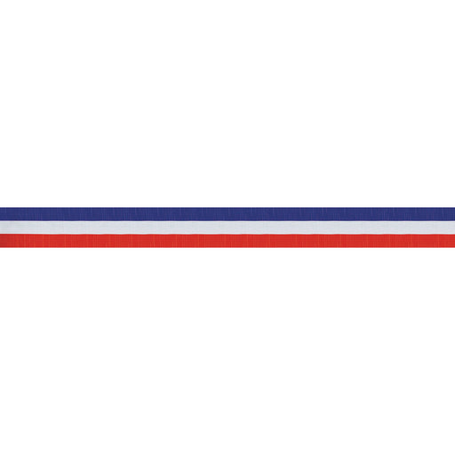 FR Patriotic Crepe Streamer – 2½" x 30' – (1/Pkg) by Beistle for Patriotic Crepe