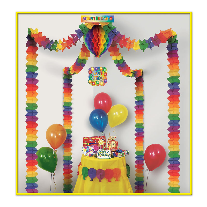 Happy Birthday Party Canopy – (1/Pkg) by Beistle for Birthday Party Canopy