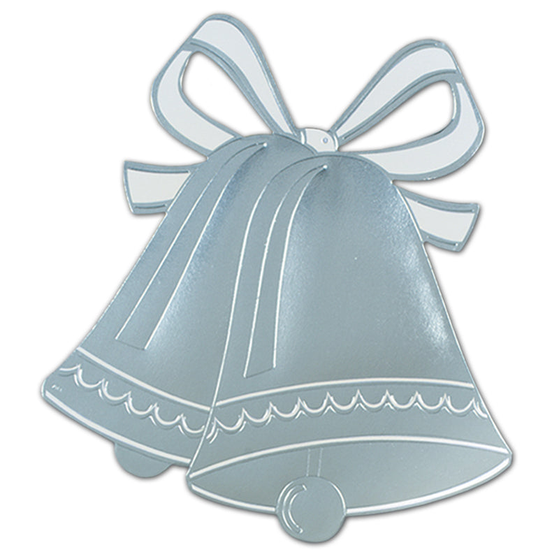 Foil Wedding Bell Silhouette – 16½"