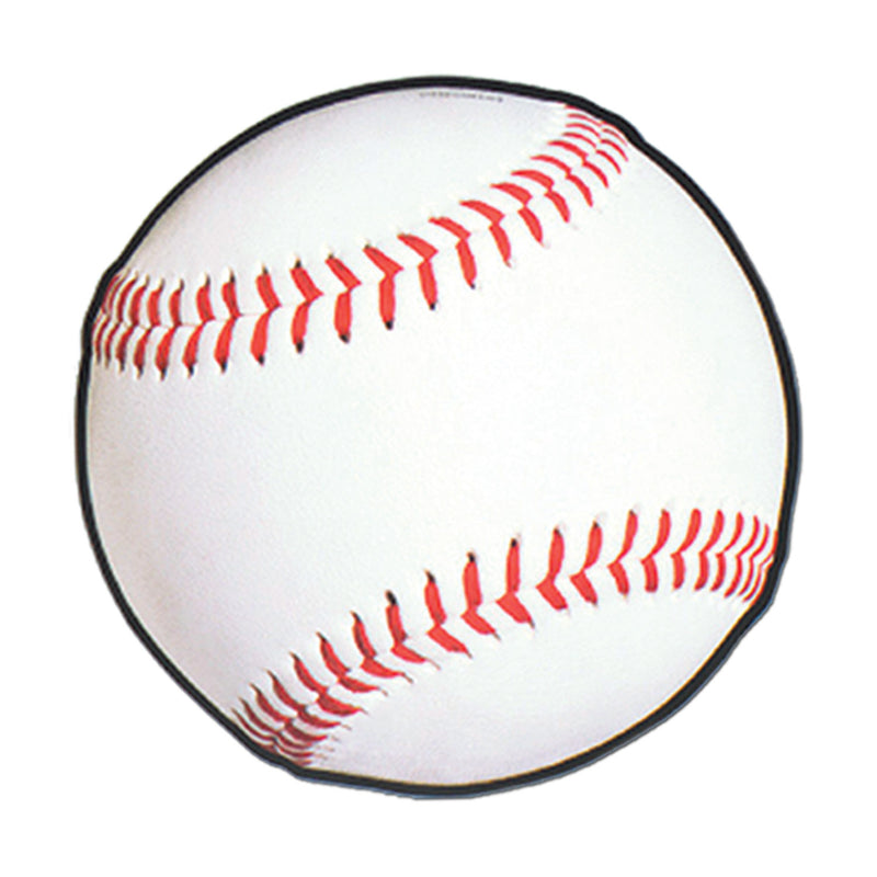 Baseball Cutout – 13½" by Beistle for Baseball Printed