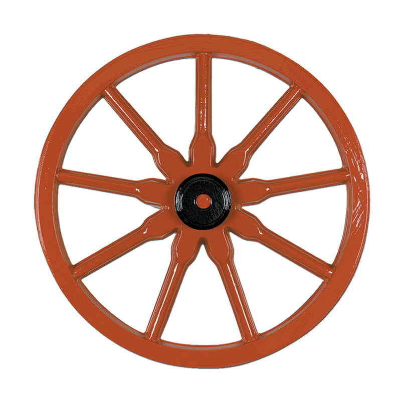 Plastic Wagon Wheel – 23" by Beistle for Western Plastic Decorations