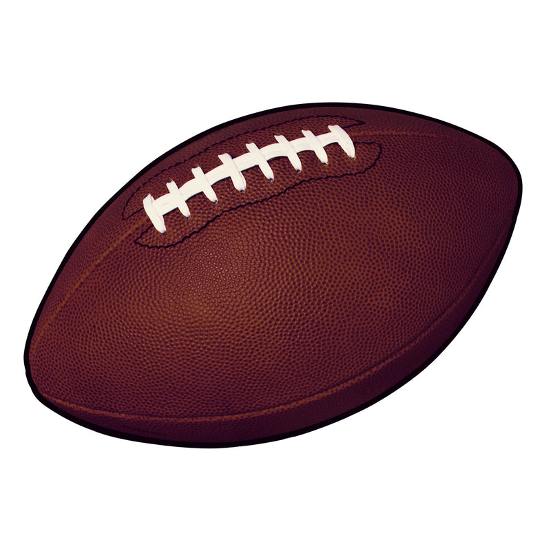 Football Cutout – 11" x 18" by Beistle for Football Printed