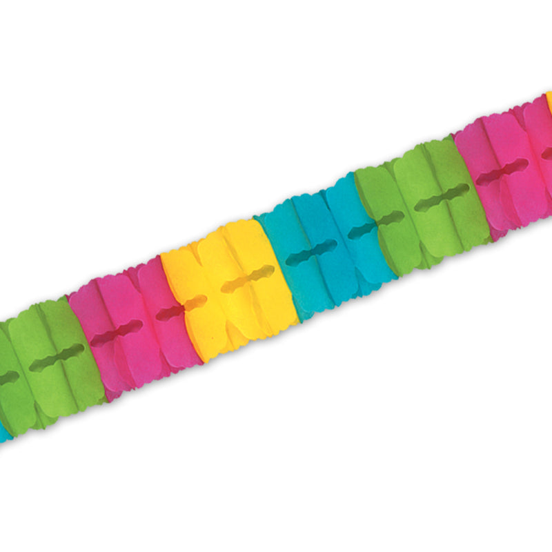 Pkgd Leaf Garland – 4½" x 12' – (1/Pkg) by Beistle for General Occasion Tissue