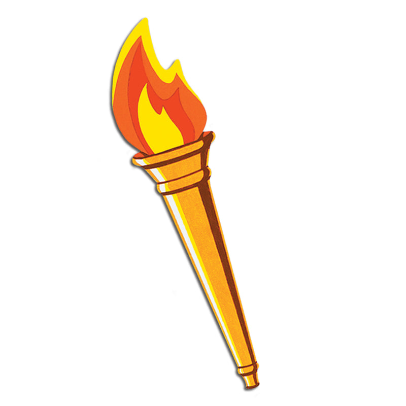 Torch Cutout – 24" by Beistle for Sports Printed