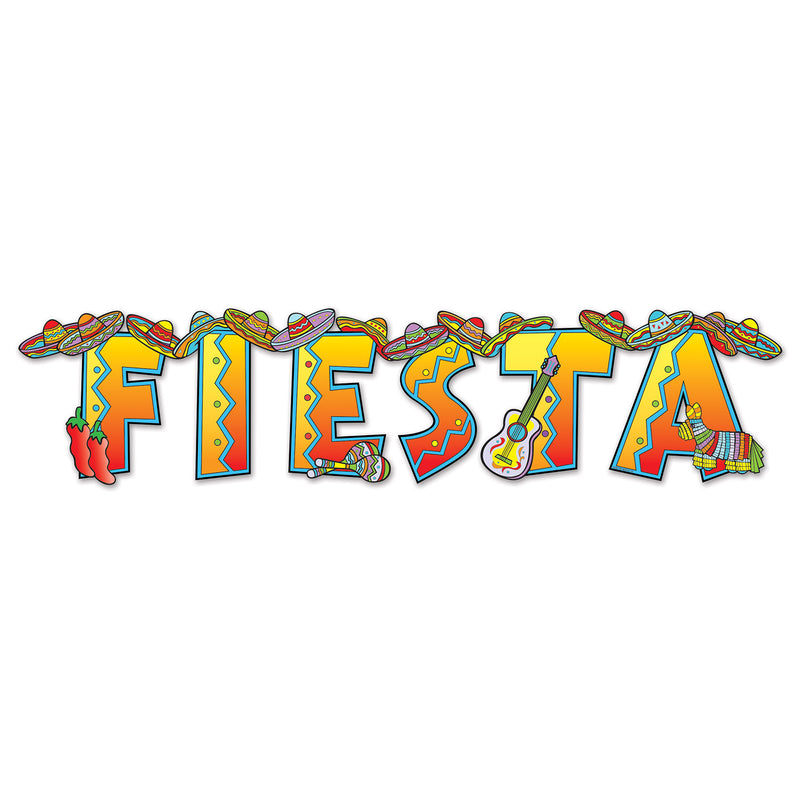 Fiesta Streamer – 8" x 35" – (1/Pkg)
