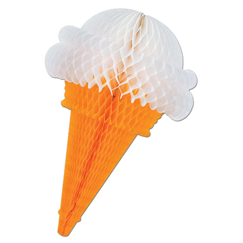 Tissue Ice Cream Cones – 15½" – (1/Pkg)