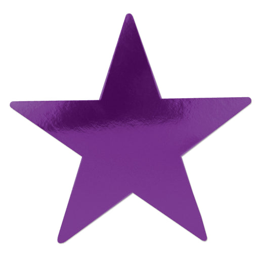 Foil Star Cutout – 5" by Beistle for General Occasion Foil