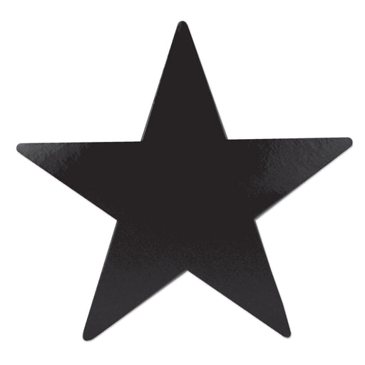 Foil Star Cutout – 9" by Beistle for General Occasion Foil