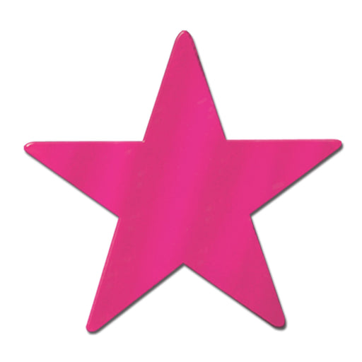 Foil Star Cutout – 12" by Beistle for General Occasion Foil