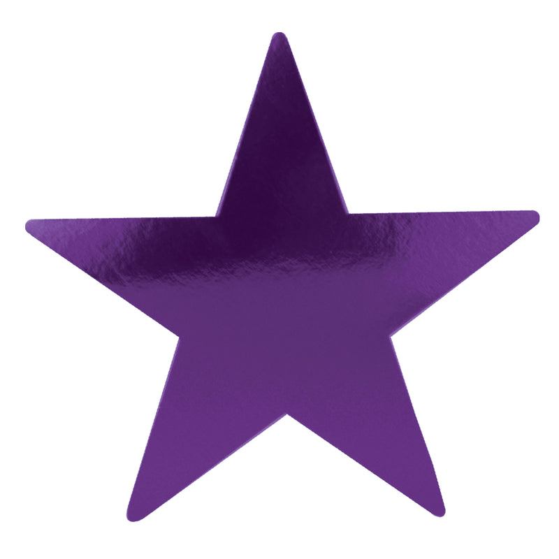 Foil Star Cutout – 15" by Beistle for General Occasion Foil