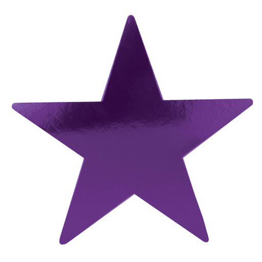Foil Star Cutout – 15" by Beistle for General Occasion Foil