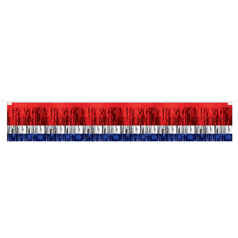 3-Ply Metallic Fringe Drape – 15" x 10'