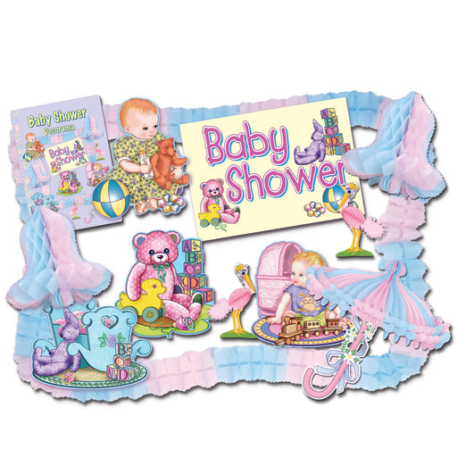 Baby Shower Party Kit – (11/Pkg) by Beistle for Baby Shower Everyday
