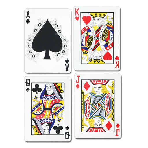 Playing Card Cutouts – 25" by Beistle for Casino Printed