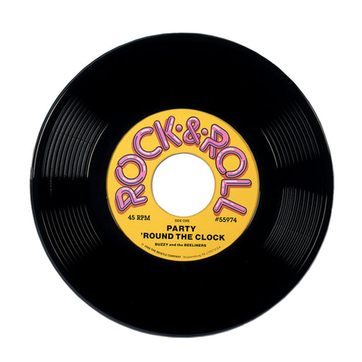 Plastic Record – 19" – (1/Pkg) by Beistle for 50's/Rock & Roll Plastic Decorations