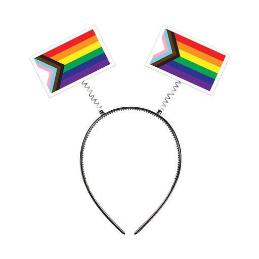 Pride Flag Boppers – (1/Card) by Beistle for Rainbow Boppers and Headbands