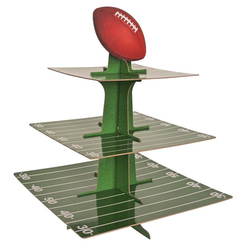 Football Cupcake Stand – 15" x 11¾" – (1/Pkg) by Beistle for Football Cake/Cupcake Stands