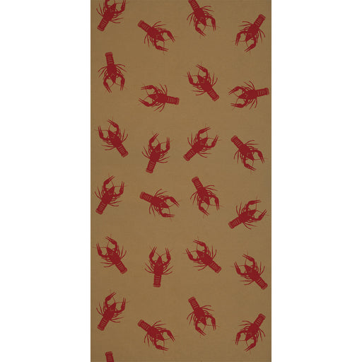 Crawfish Kraft Paper Table Roll – 24" x 50' – (1/Pkg) by Beistle for Mardi Gras Table Rolls