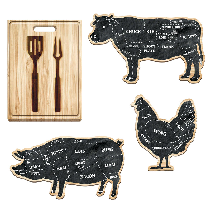 BBQ Cutouts – 7¼"-9" – (4/Pkg)