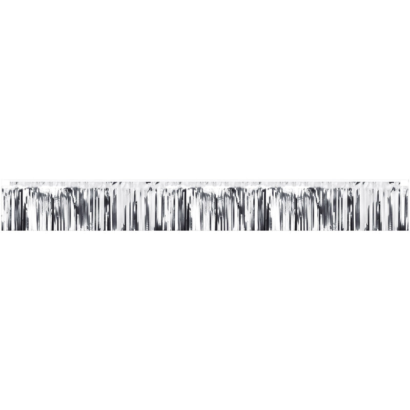 Metallic Fringe Banner – 7½" x 5' – (1/Pkg) by Beistle for General Occasion Metallic Banners