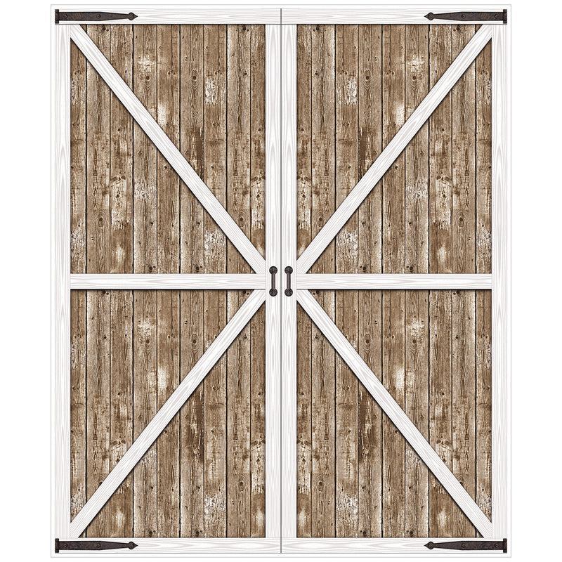 Barn Door Prop – 6' x 5' – (1/Pkg) by Beistle for Farm Props