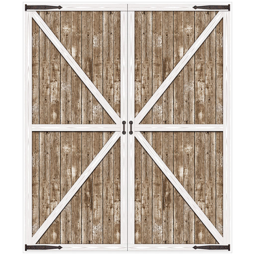 Barn Door Prop – 6' x 5' – (1/Pkg) by Beistle for Farm Props