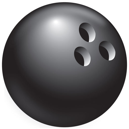 Bowling Ball Cutout – 13½" by Beistle for Sports Printed