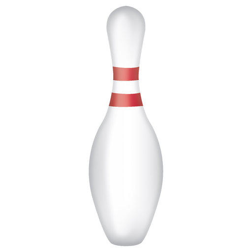 Bowling Pin Cutout – 15" by Beistle for Sports Printed