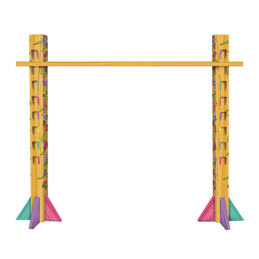 3-D Limbo Game – 5' x 5' – (1/Box) by Beistle for Luau Games