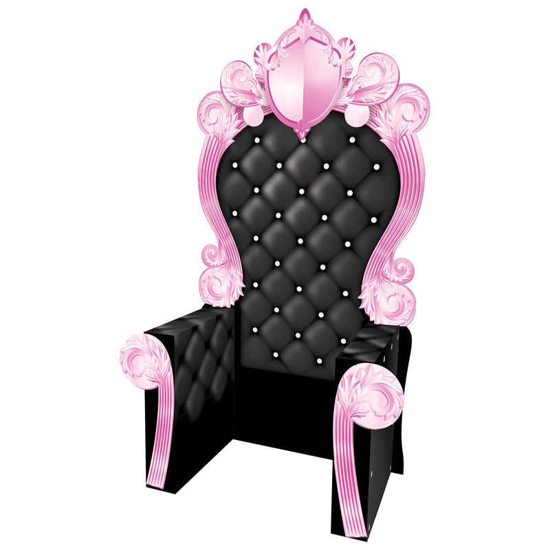 3-D Prom Throne Prop – 7' 1¾" x 3' 9¼" – (1/Box) by Beistle for Prom Photo Props
