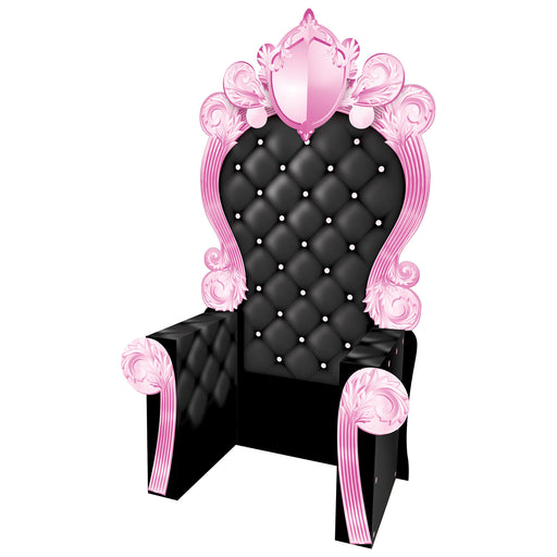 3-D Prom Throne Prop – 7' 1¾" x 3' 9¼" – (1/Box) by Beistle for Prom Photo Props