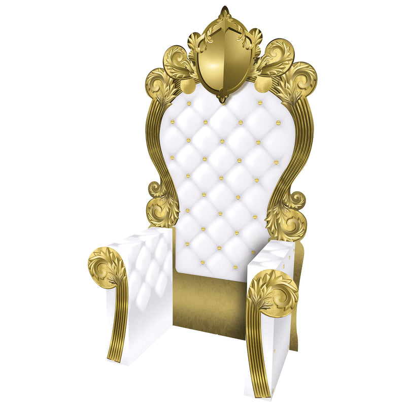 3-D Prom Throne Prop – 7' 1¾" x 3' 9¼" – (1/Box) by Beistle for Prom Photo Props