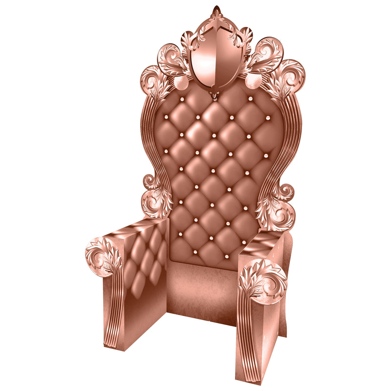 3-D Prom Throne Prop – 7' 1¾" x 3' 9¼" – (1/Box) by Beistle for Prom Photo Props