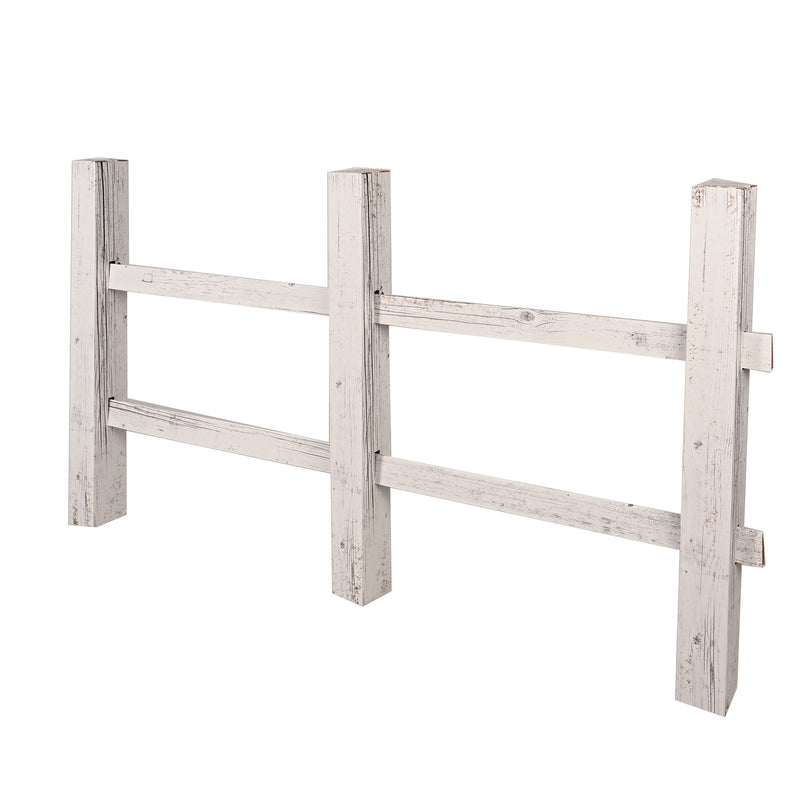 3-D White Fence Prop – 3' 8" x 6' 7" – (1/Box) by Beistle for Western 3-D Props