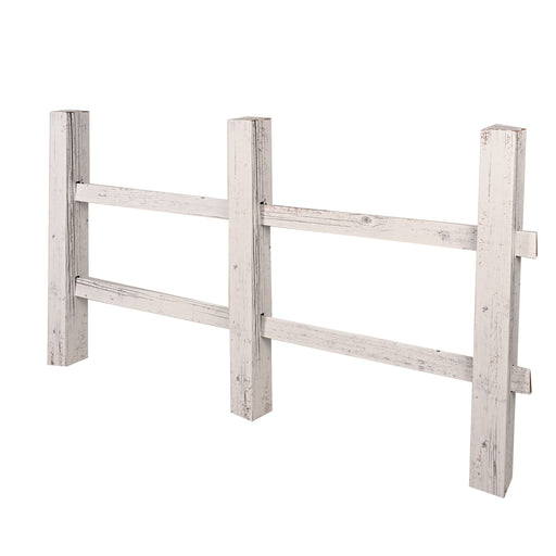 3-D White Fence Prop – 3' 8" x 6' 7" – (1/Box) by Beistle for Western 3-D Props