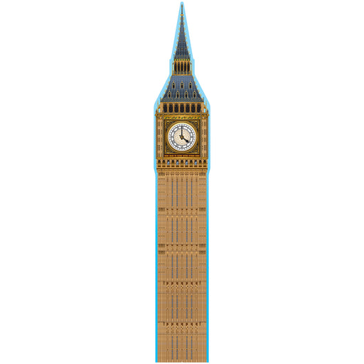 Big Ben Stand-Up – 7' 10" x 14¾" – (1/Box) by Beistle for British 3-D Props