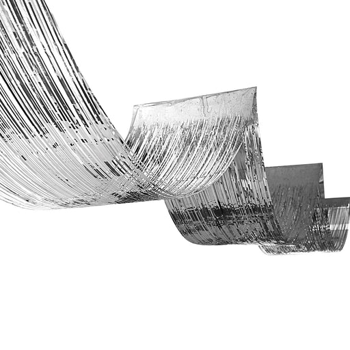1-Ply Metallic Fringe Ceiling Curtain – 19½" x 16' – (1/Pkg) by Beistle for General Occasion Ceiling Décor