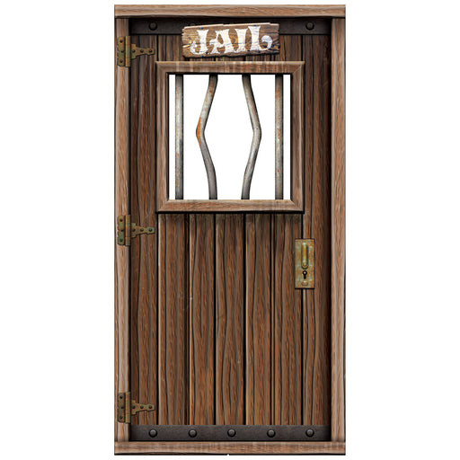 Jail Photo Prop Stand-Up – 6' 1" x 3' 1½" – (1/Box) by Beistle for Western Photo Props