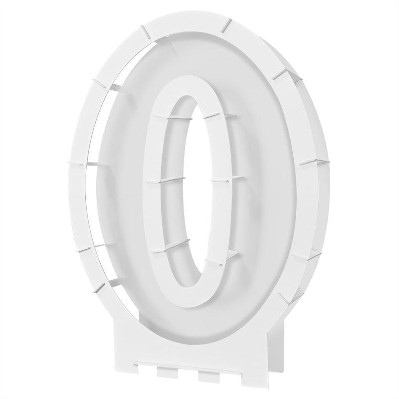 Balloon Mosaic Number "0" Frame – 32" x 23" – (1/Box) by Beistle for General Occasion Accessories
