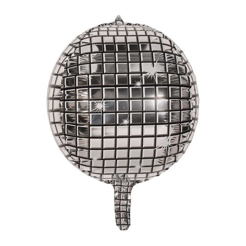 Disco Ball Balloons – 14½" x 13" – (6/Pkg) by Beistle for 70's Mylar