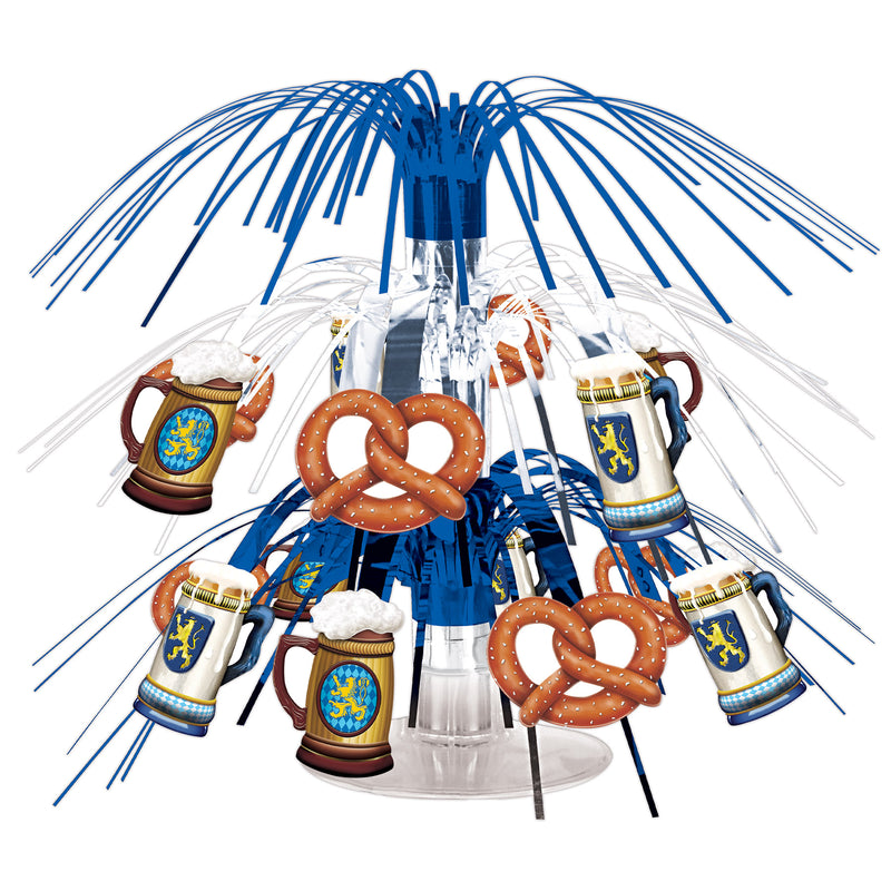 Oktoberfest Mini Cascade Centerpiece – 7½" – (1/Pkg)