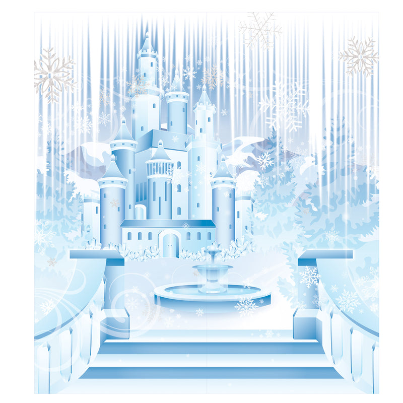 Winter Wonderland Photo Prop – 7' x 6' – (1/Box) by Beistle for Prom Photo Props