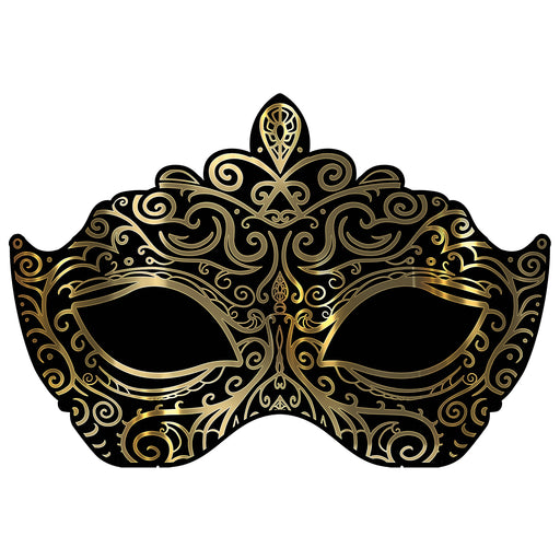 Masquerade Mask Stand-Up – 3' x 4' 4½" – (1/Box) by Beistle for Prom 3-D Props