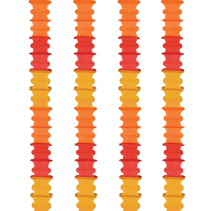 Ceiling Drops – 4½" x 14' 6" – (4/Pkg) by Beistle for Thanksgiving/Fall Ceiling Décor