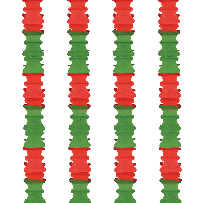 Ceiling Drops – 4½" x 14' 6" – (4/Pkg) by Beistle for Christmas/Winter Ceiling Décor