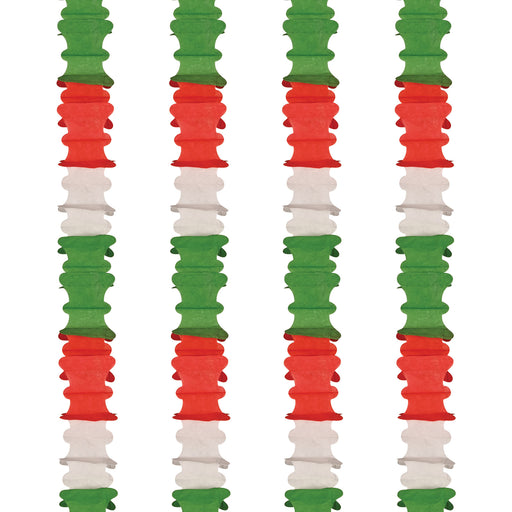 Ceiling Drops – 4½" x 14' 6" – (4/Pkg) by Beistle for Fiesta/Cinco de Mayo Ceiling Décor
